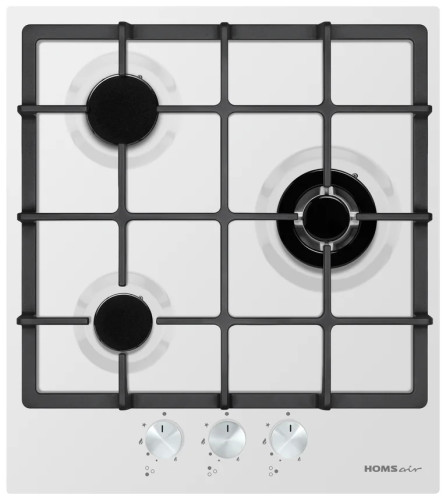 Газовая варочная панель HOMSair HGE433TGCWH