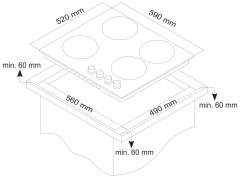 Комбинированная варочная панель Simfer H 60V31 M511