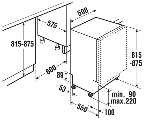 Посудомоечная машина Kuppersbusch IGVE 6610.1