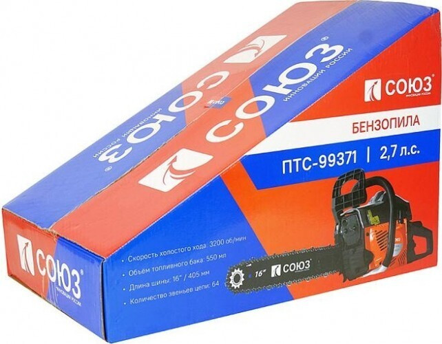 Бензопила Союз ПТС-99371
