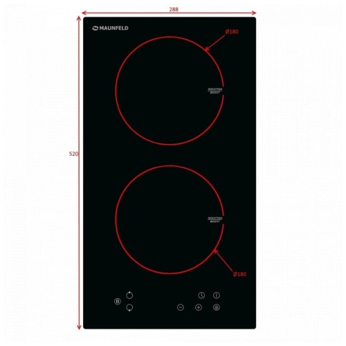 Индукционная варочная панель MAUNFELD EVI 292 BK