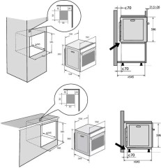 Электрический духовой шкаф Brandt BOP7537LX