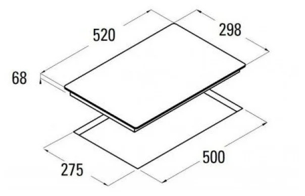 Индукционная варочная панель Cata ISB 3002 BK