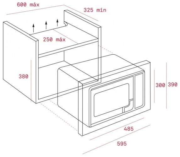 Встраиваемая микроволновая печь Teka ML 820 BIS