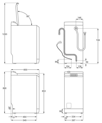 Стиральная машина Electrolux EW6T5R261