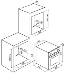 Электрический духовой шкаф Ardesia FM 080 RI