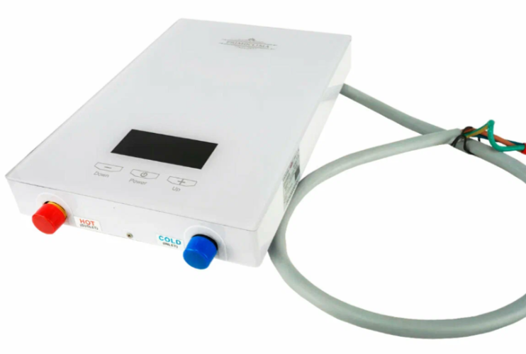 Электрический проточный водонагреватель 8 кВт Primoclima VITA 8.5 кВт, белый