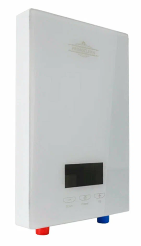 Электрический проточный водонагреватель 8 кВт Primoclima VITA 8.5 кВт, белый