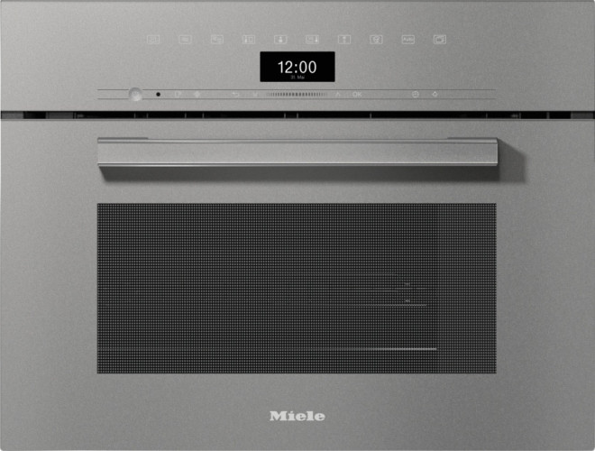Встраиваемая пароварка Miele DGM 7440 GRGR, серый графит