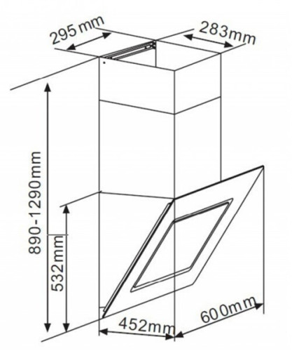 Кухонная вытяжка Zigmund & Shtain K 216.61 W